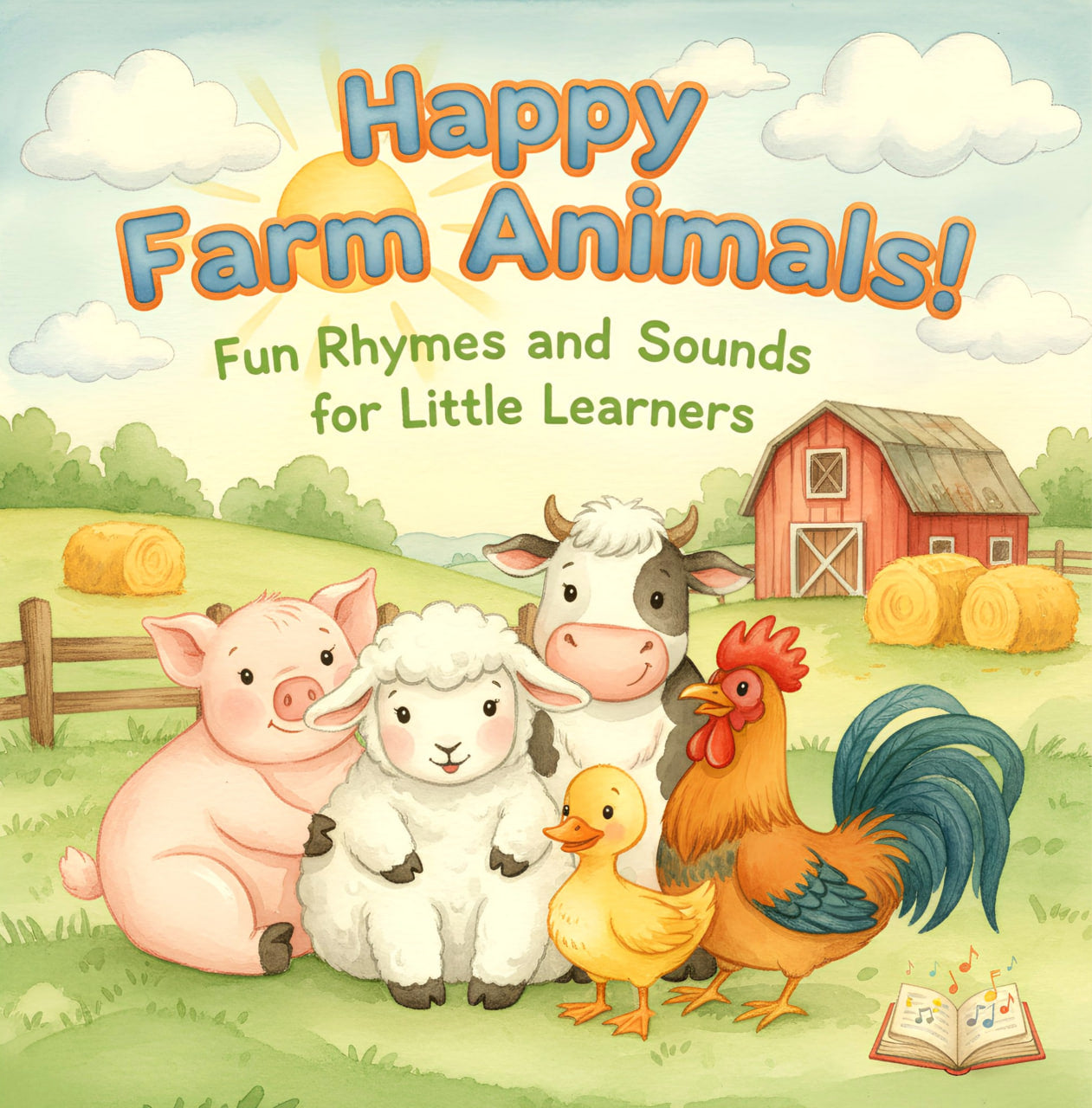 Happy Farm Animals!: Fun Rhymes and Sounds for Little Learners