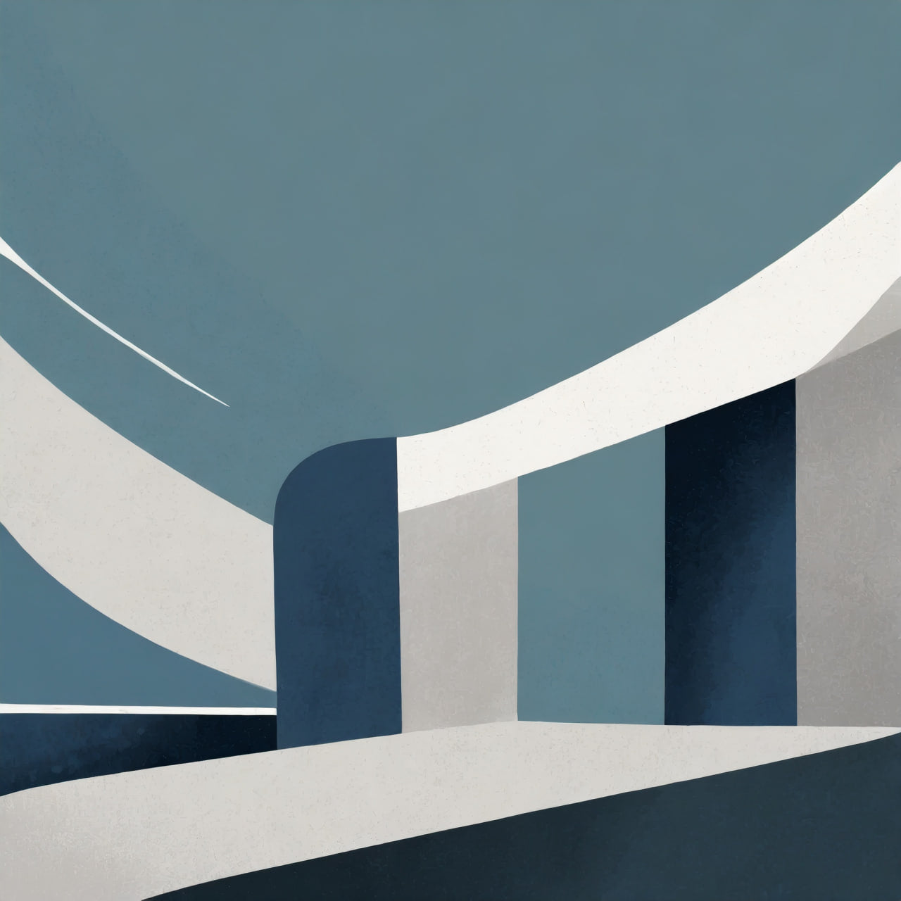 Modern Abstract Printable Wall Art  Instant Download